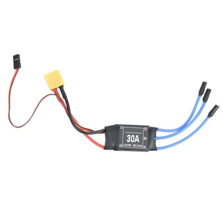 4 stk. 2-4S 30A RC børsteløs ESC XT60 elektrisk hastighedsregulator 5V 2A til 2 til 4S Lipo batteri multicopter quadcopter