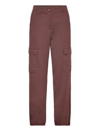 Sc-Siham Bottoms Trousers Cargo Pants Brown Soyaconcept