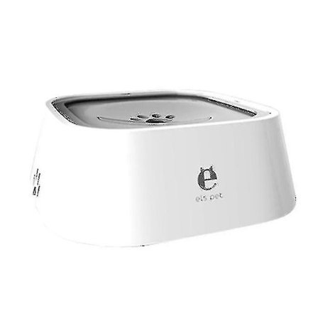 Vandskål til kæledyr, hundedrikkeskål, hundeskål, ikke-våd mund, stænksikkert vand kan være ombord