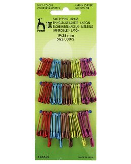 Sikkerhedsnåle 100-pak - Pony