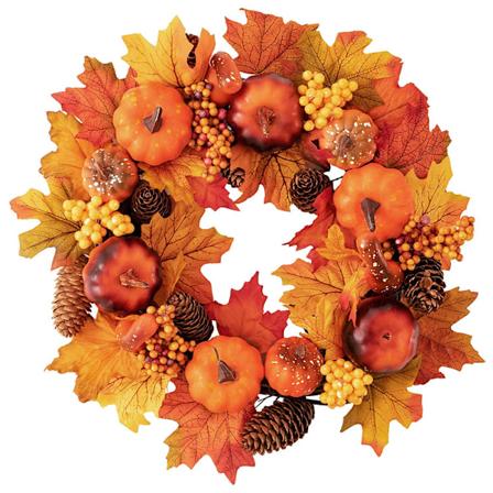 Trä vintage klocka prydnad Halloween personlig väggkonst dekoration för hem vardagsrum trädgård QH307-40CM