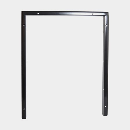 Monteringsramme til køleskab 1852-Marine, indbygget montering, 3-sidet, passer til CR65, sort