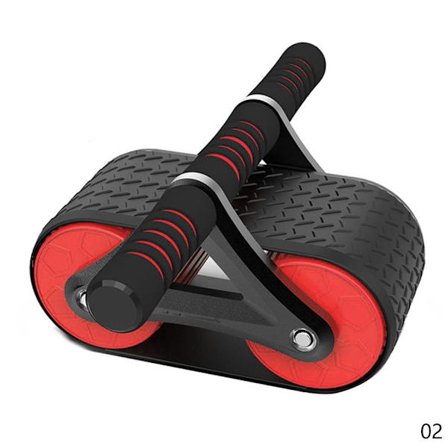 Automatisk Rebound Dubbelhjul Abdominal Wheel Roll