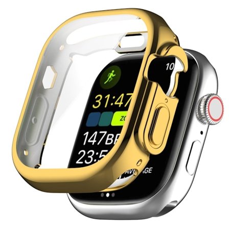 Galvaniserat hölje för Apple Watch Ultra - Guld