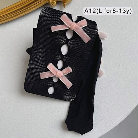 Girl Tights e Bow Hollow Lace Girl Strumpor - spot sales