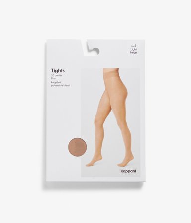 Kappahl | 20 den strumpbyxa matt Ljusbeige XL | Ljusbeige