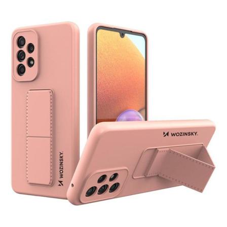 Wozinsky Galaxy A33 5g Skal Kickstand Silicone - Rosa