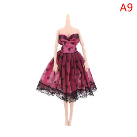 12 Artiklar/parti Kläder För Spelkläder Outfit Toppar Byxor 30 Cm Mini