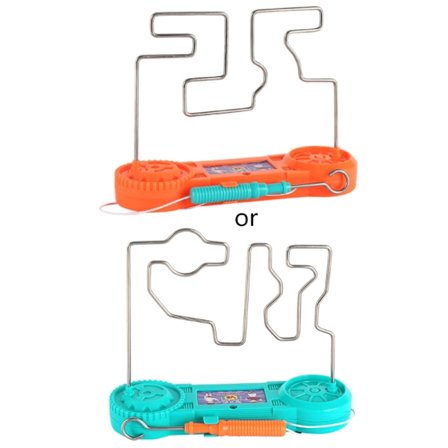 Elektrisk Bump Maze Spill Vitenskap Leke Realistisk Strøm Læringsbrett Stimuleringsleke m/ Lys & Lyd Barnefavoritt Gave