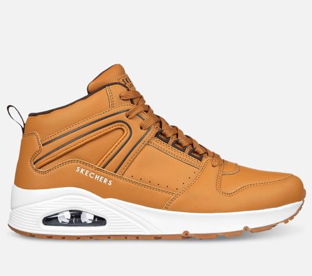 Skechers, Uno - Keep Close, 42, Brun, Herre