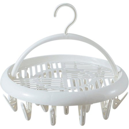 Multifunktionelt Tørrestativ Multi-klemme Sokker Balkon Foldbar Underbukser Multi-purpose Husholdning Multi-hoved Tøjstativ