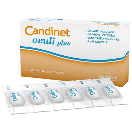 Candinet Plus 6 Ovuli Vaginali Da 2g
