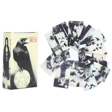 80 Kortlekar Corrado Tarot Engelska Utsökta Bilder Bestruket Papper Spådomskortspel