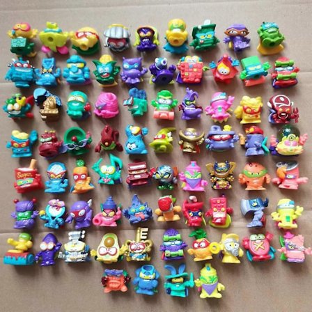 Originale 15 stk. Ulike Superzings Superthings Actionfigurer 3CM Super Zings Søppelavfall Samling Leke Modell