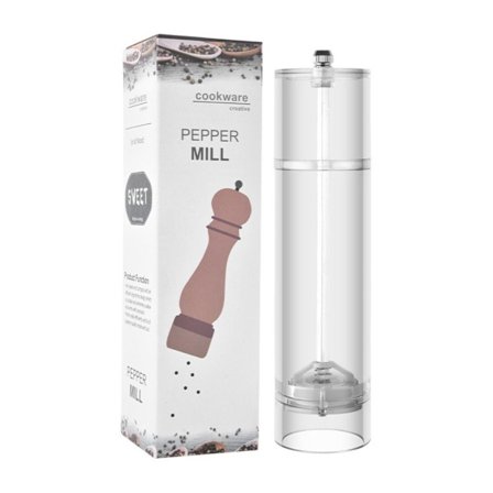Salt- og pepperkvern manuell kryddermøller 8INCH