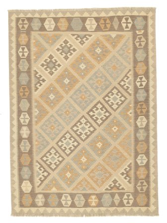 Light Nomad Kilim Rug 181X248 Orange/Brown Wool, Persia
