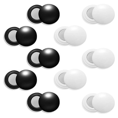 10 Par Magnetiske Løbsnummer Clips, Marathon Løbsnummer Holder Løbe Bib Spænder Fikseringssystem Rac