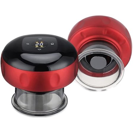 Smart Cupping Therapy Massager med Rødlysbehandling Elektrisk Cupping Massageapparat til Fjernelse af Cellulite