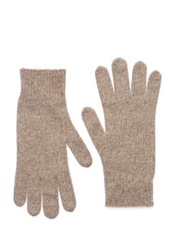 Lea Accessories Gloves Finger Gloves Beige Weekend Max Mara