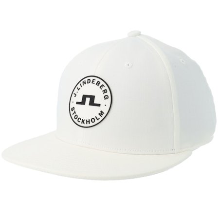 J.Lindeberg - Wit snapback Cap - Drive Cap White Snapback @ Hatstore
