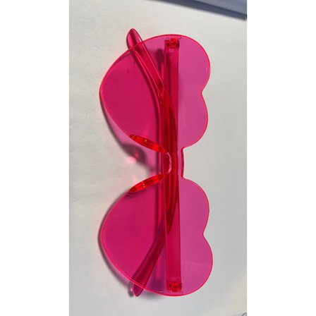 Genomskinliga geléfärgade kärleks-solglasögon för barn, hjärtformade solglasögon för barn, europeiska och amerikanska hjärtformade solglasögon i ett 