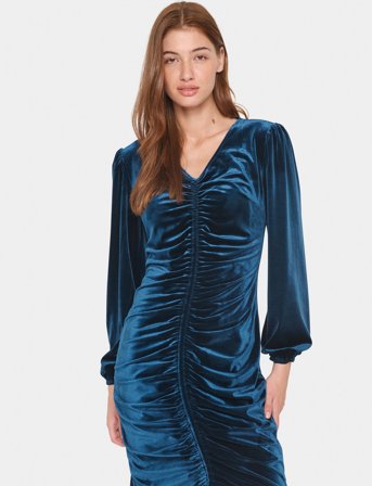 Saint Tropez Hebasz Dress - Blue - XL