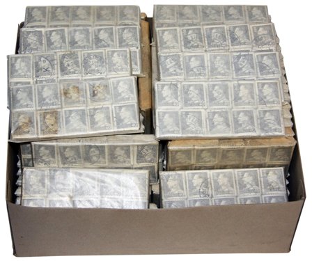 Danmark - Dubletpakke med ca. 850 bundter - Frederik IX 40 øre grå