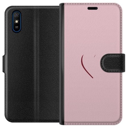 Yhteensopiva Lompakkokotelo Xiaomi Xiaomi Redmi 9A SoftPinkLove