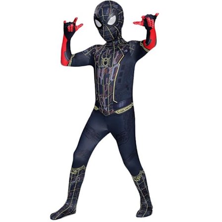 Barn Spiderman Fancy Dress Party Jumpsuit Cosplay kostym