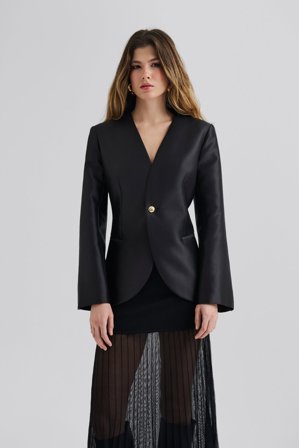 Malina - Nori blazer - 32 - Black