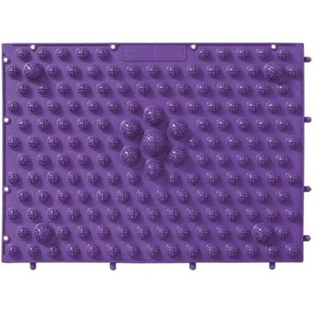Fotmassage mat Akupressurmat Fotreflexologi Gåmat Massagekudde Badrumsmat Yogamatta Halkfri mat Utomhusspel Straffområdesmat (lila