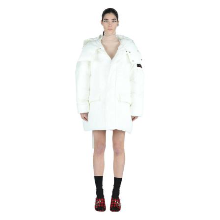 N21, N°21 Coats White Biały, Kobieta, Rozmiar: L