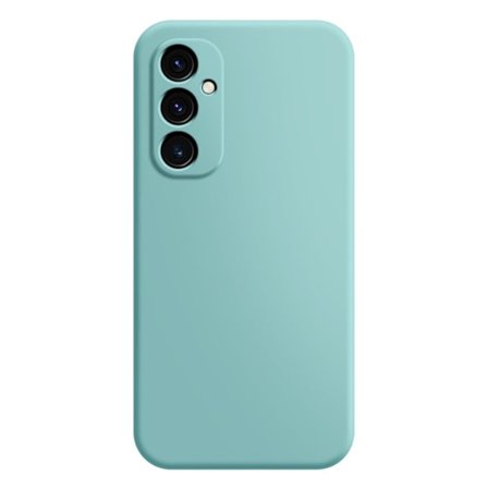Skråt gummicover mod fald til Samsung Galaxy A34 5G - Cyan