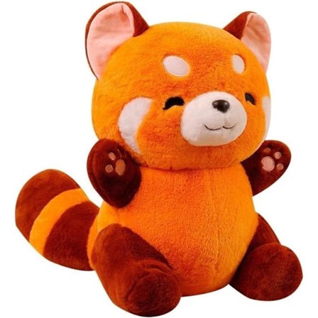 Sweet Red Panda Plush Toy, Soft Animal Stuffed Animal, Cuddly and Fluffy Doll Pillow for Kids, Gifts (23CM/9IN)