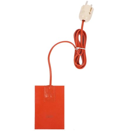 Motorolievarmer Pad Selvklæbende Oliebundkarvarmer Pad Batterivarmer Pad (EU Stik)