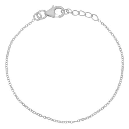 Frk. Lisberg Bracelet silver , Grijs , Dames , Maat: M Armbanden