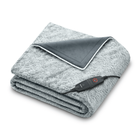 Beurer HD 75 Nordic Varmeteppe, Grå, 1 stk.