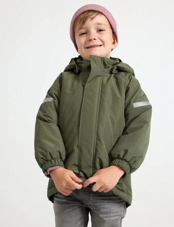 Lindex Jacket Padded - Green - 110