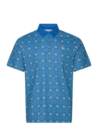 Original Penguin Golf | Pete's Cocktail Windowpane Polo | M