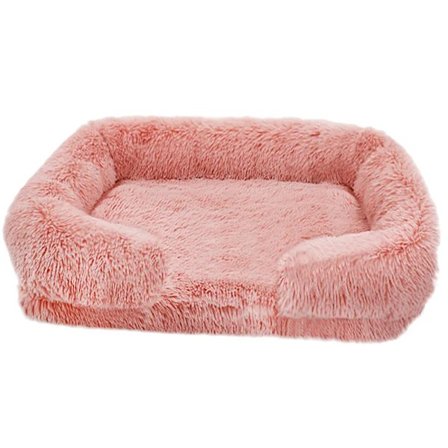 Plush Washable Square Soft Cat Mat Pet Supplies Washable And Removable Pet Deep Sleep Dog Sofa Bed Pet Supplie Drop Ship