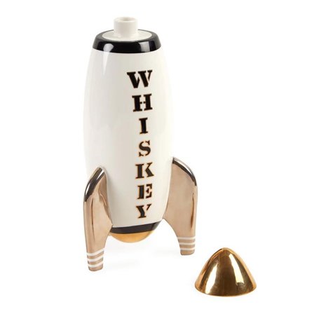 Jonathan Adler Rocket Decanter Whiskey 1250ml