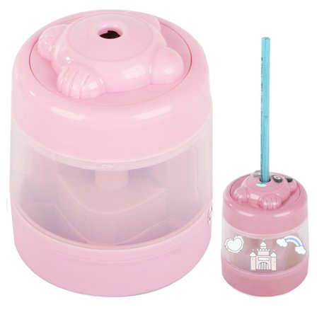 Electric Pencil Sharpener - Rechargeable Pink