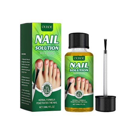 Nagellösning, Nagelvårdslösning, Onychomycosis Nagelbehandling Nagelreparation Skonsam Vårdlösning, Stärker och Återfuktar Tunna Naglar