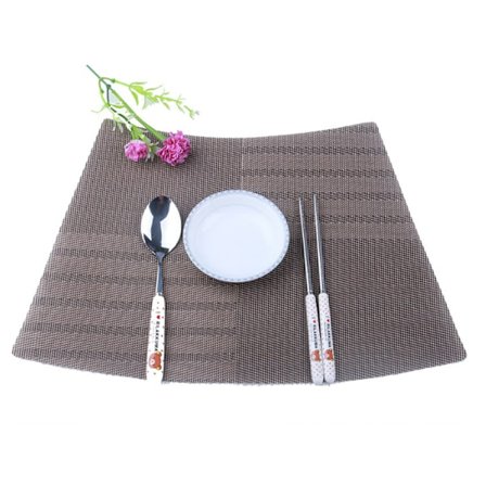 Skridsikre varmebestandige dækkeservietter 3-pak