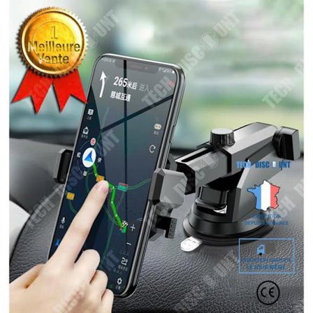 Bilstöd - TD - S1 - Sugekop - Automatisk spänning - ABS-harts + Silikon