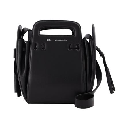 Ami Paris, Handbag Zwart, Dames, Maat:ONE Size,leer