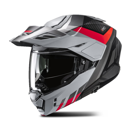 Adventure Helm HJC I80 Imes Grijs/Zwart/Rood M