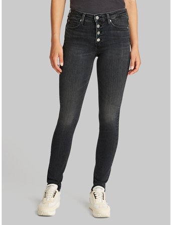 Calvin Klein Jeans Mid Rise Skinny - Grey - 27 x 34