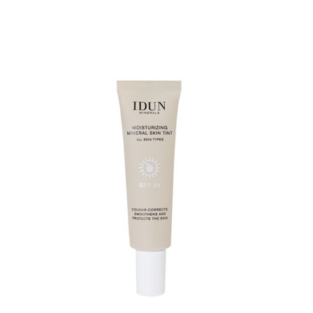 IDUN Minerals Skin Tint SPF30 farget dagkrem Södermalm tan 27 ml