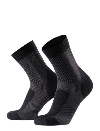 Hiking Light Socks 1-Pack Lingerie Socks Regular Socks Svart Danish Endurance*Betinget Tilbud